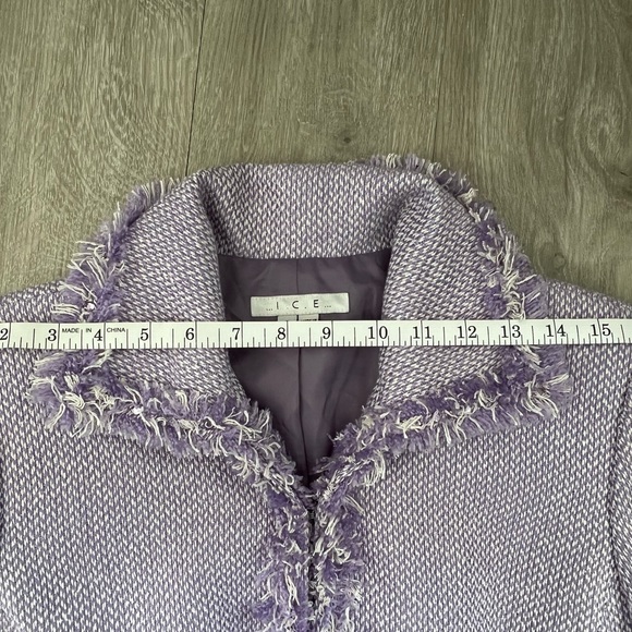 I. C. E. Tweed Blazer - Size 6 - Picture 6 of 14